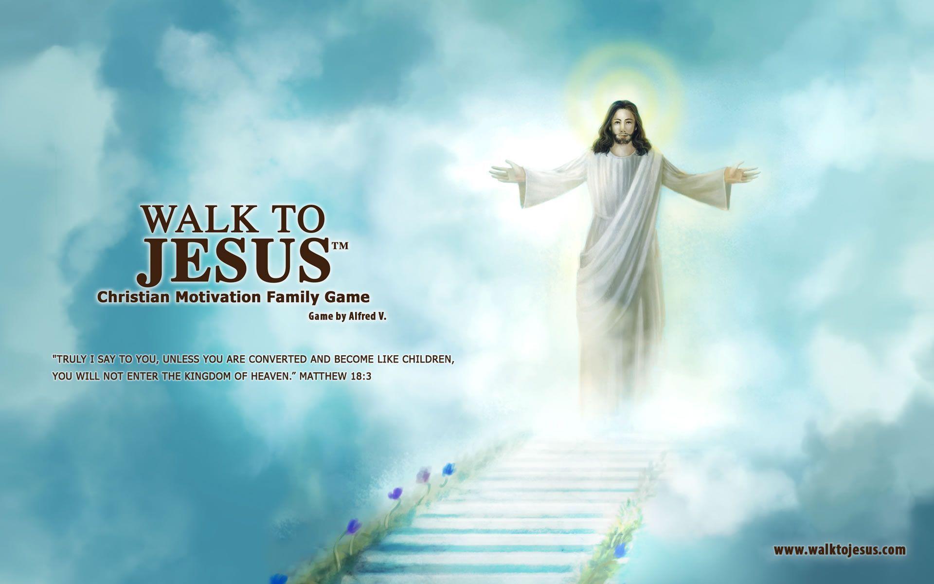 Download free Wallpaper to Jesus ™. Walk to Jesus