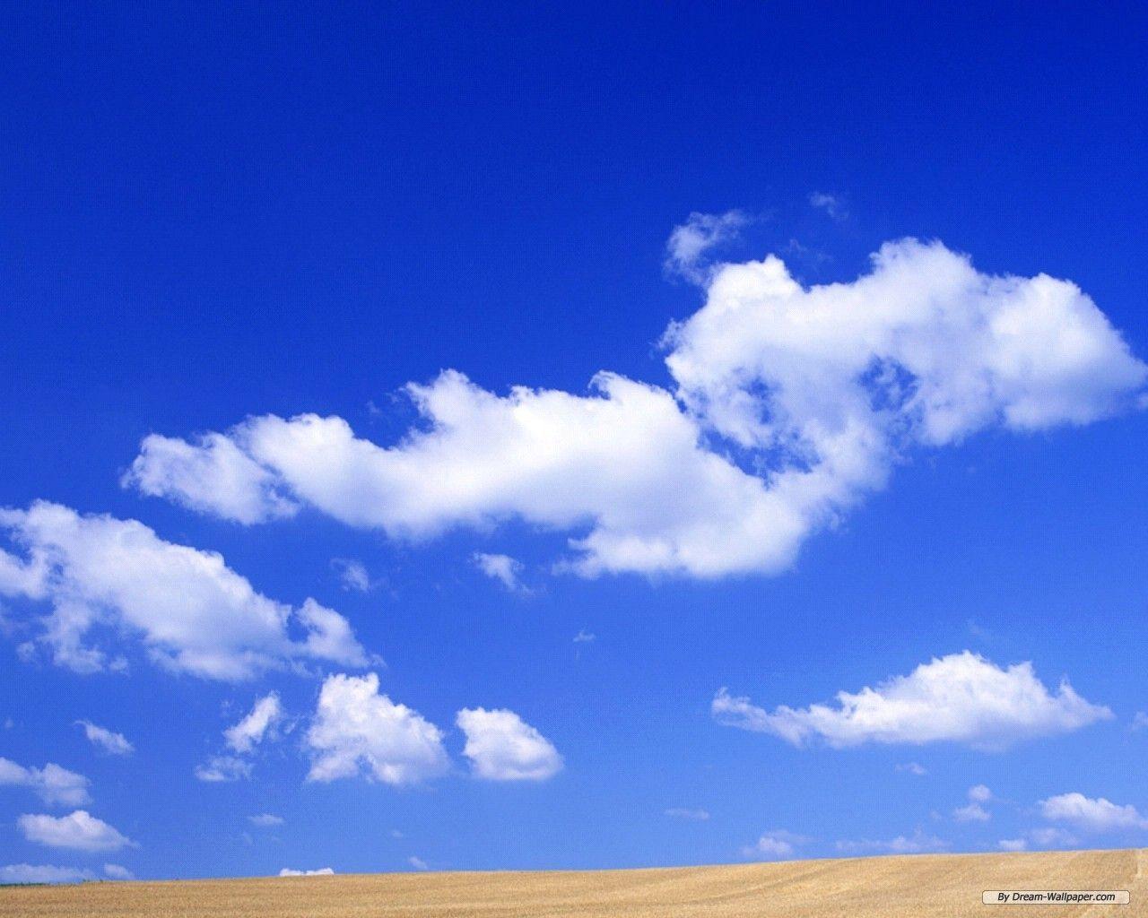 Free Wallpaper Nature wallpaper Sky And White Cloud