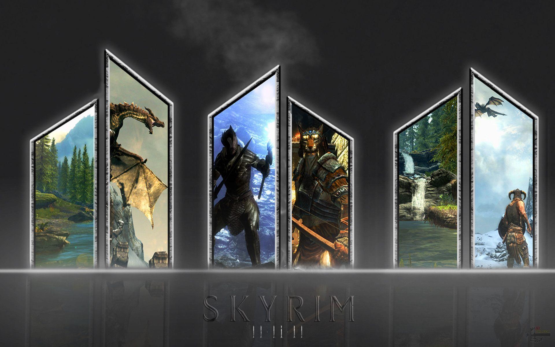 The Elder Scrolls V Skyrim Video Game widescreen wallpaper. Wide