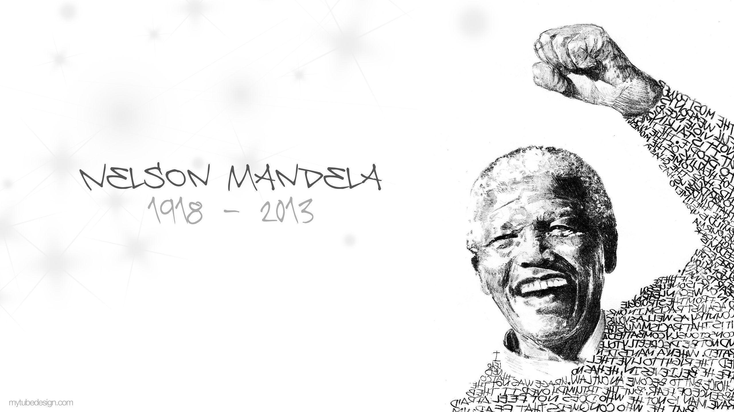 Nelson Mandela. MyTubeDesign Wallpaper. YouTube Facebook