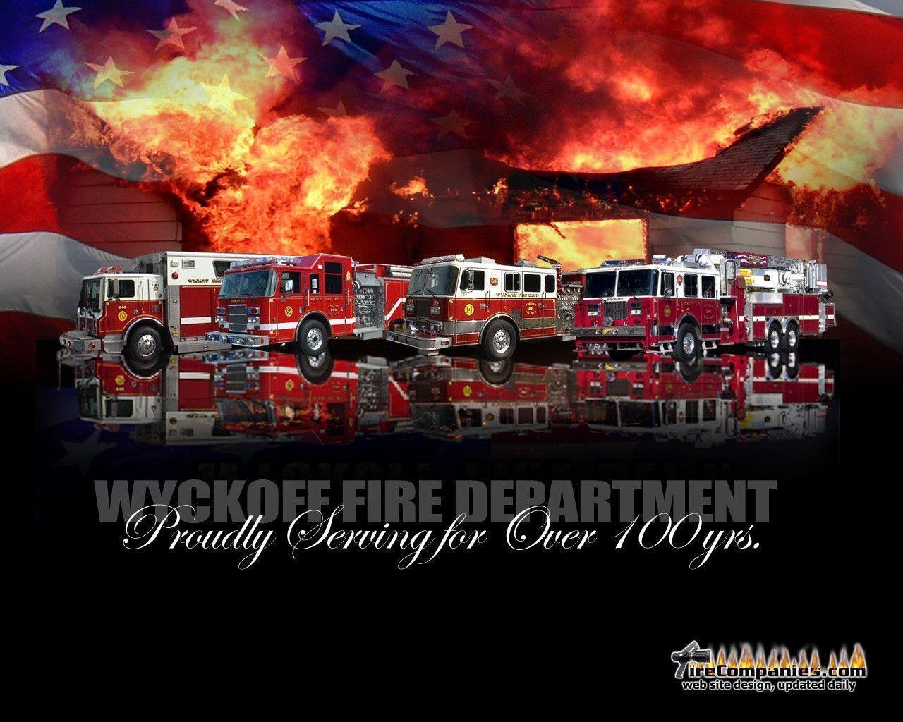 wyckoff Fire Truck Wallpaper