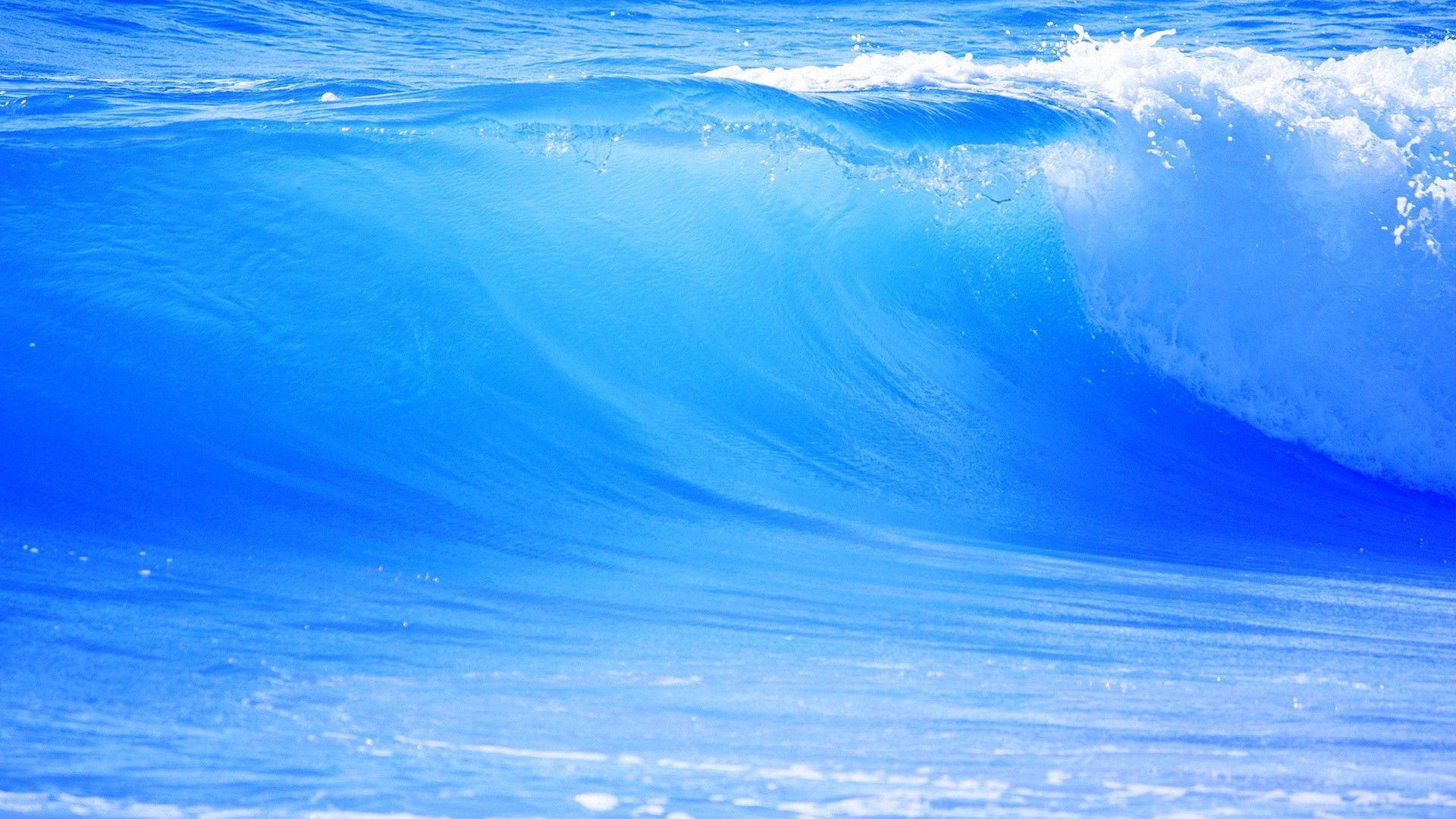 image For > Blue Ocean Background