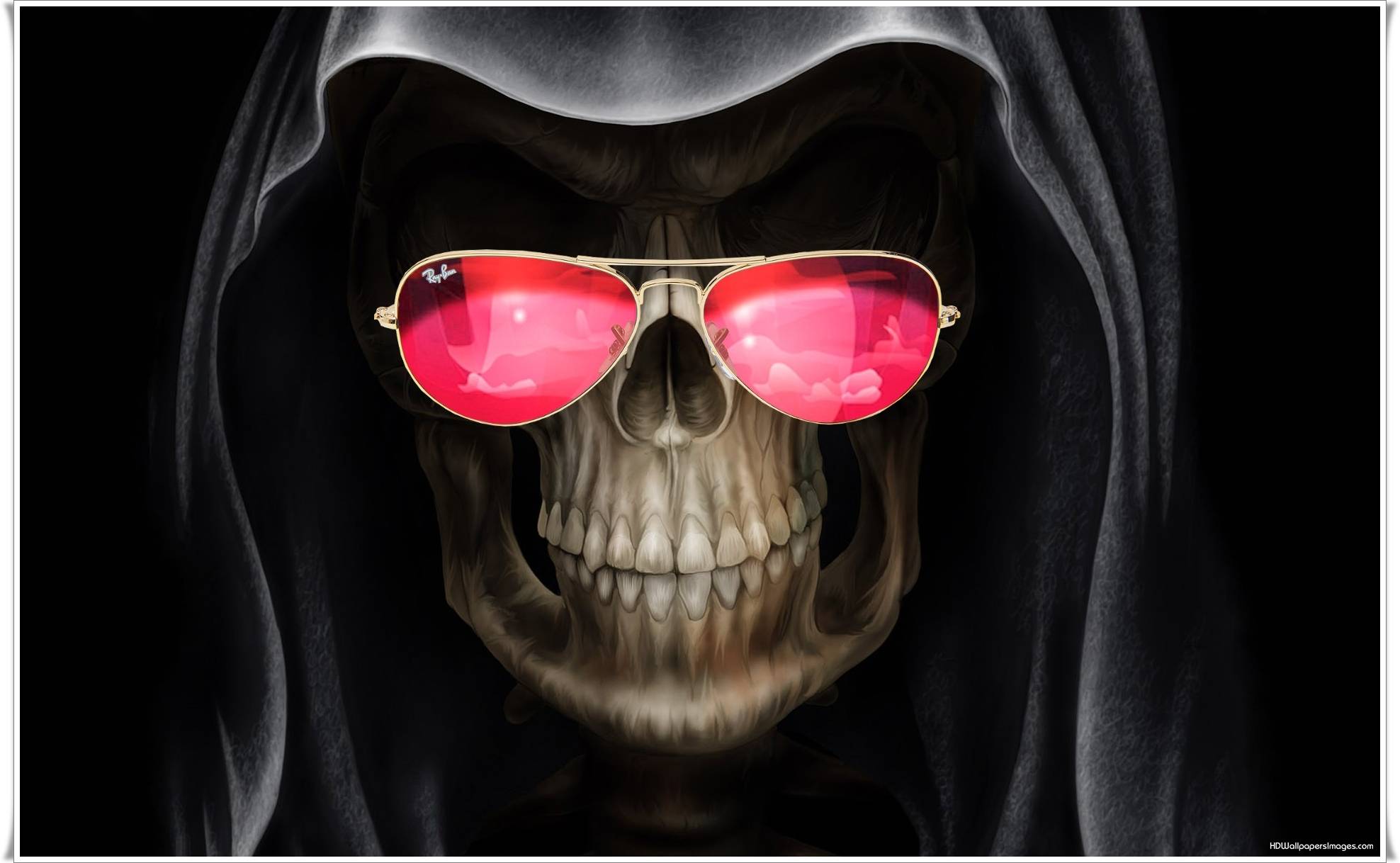 3D Graphic Skull. HD Wallpaper Image