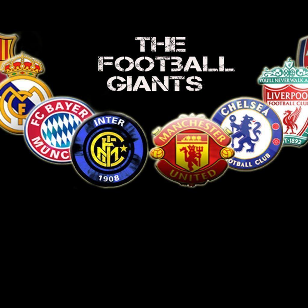 Best Football Clubs iPad 1 & 2 Wallpaper