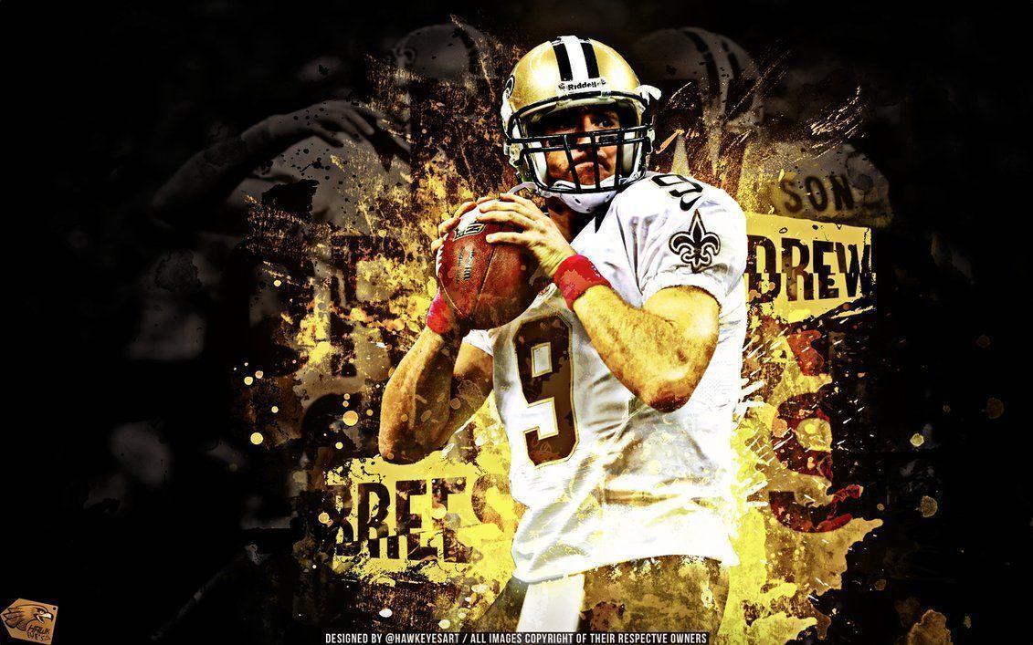 NFL Player Drew Brees HD Photo