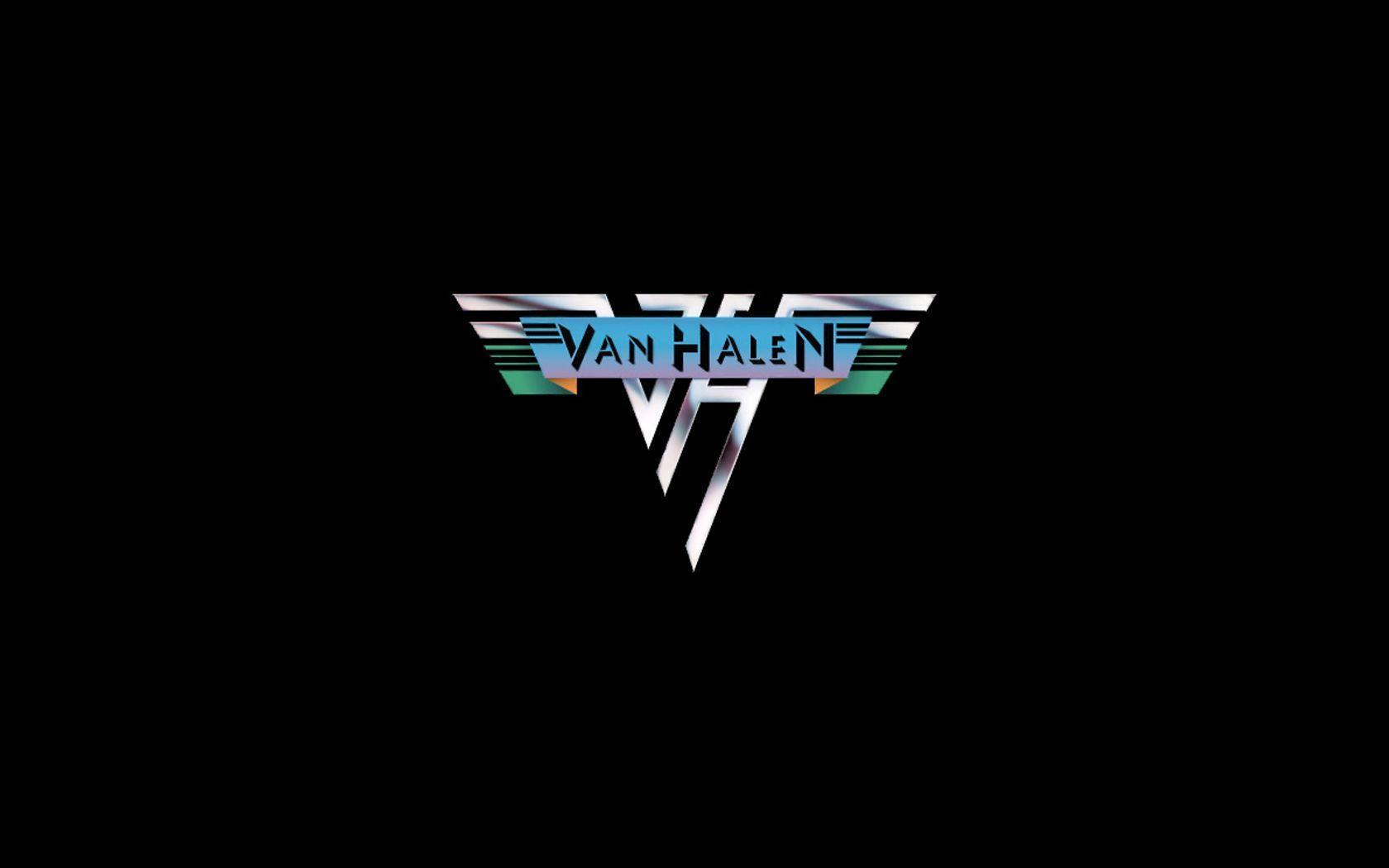 Van Halen Silver Logo HD Wallpaper