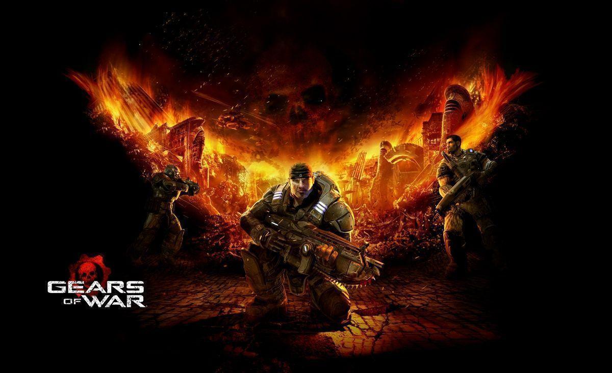 Gears Of War Fire Wallpaper and Picture. Imageize: 480 kilobyte