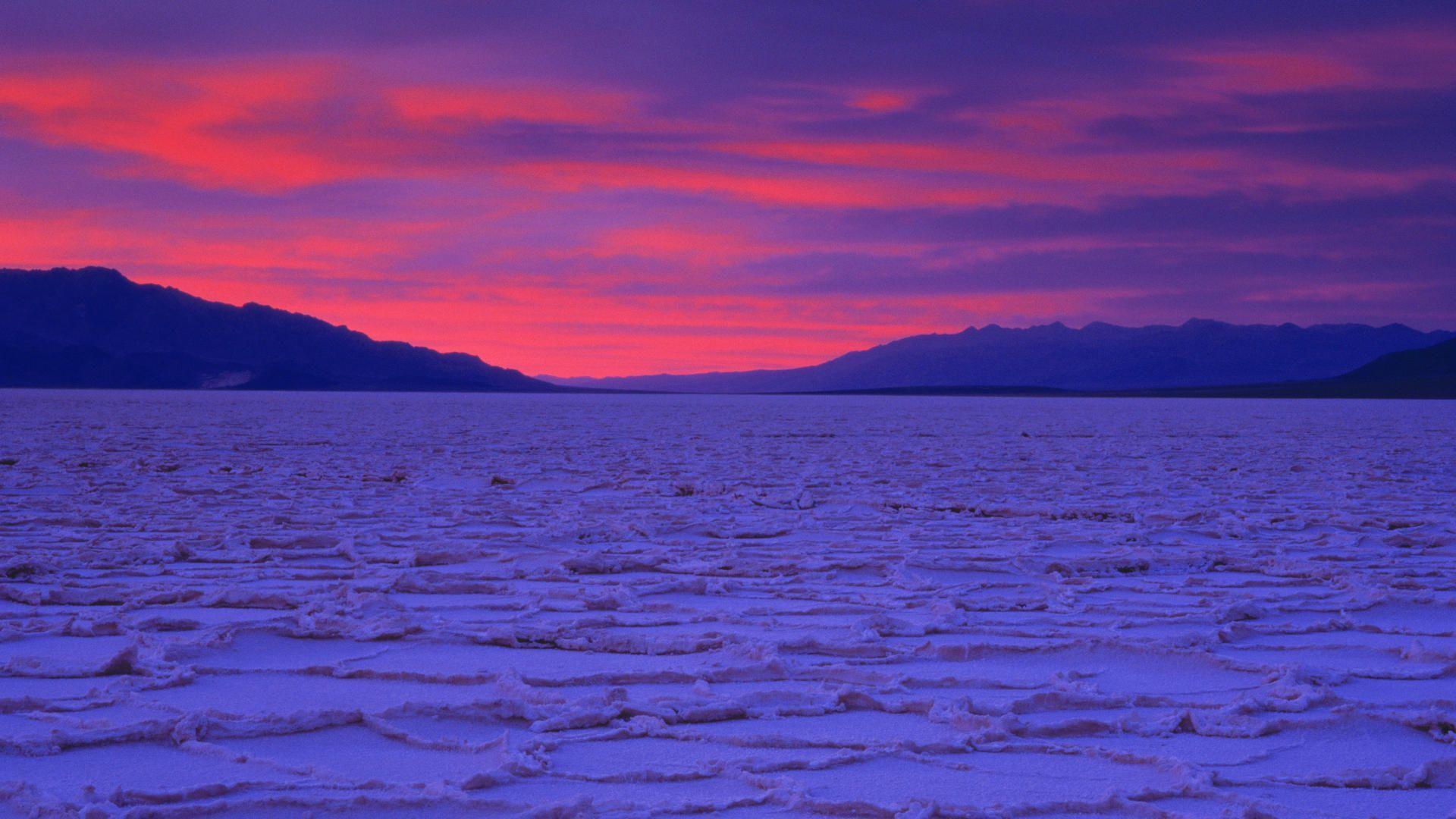 Salt Flats Of Death Valley