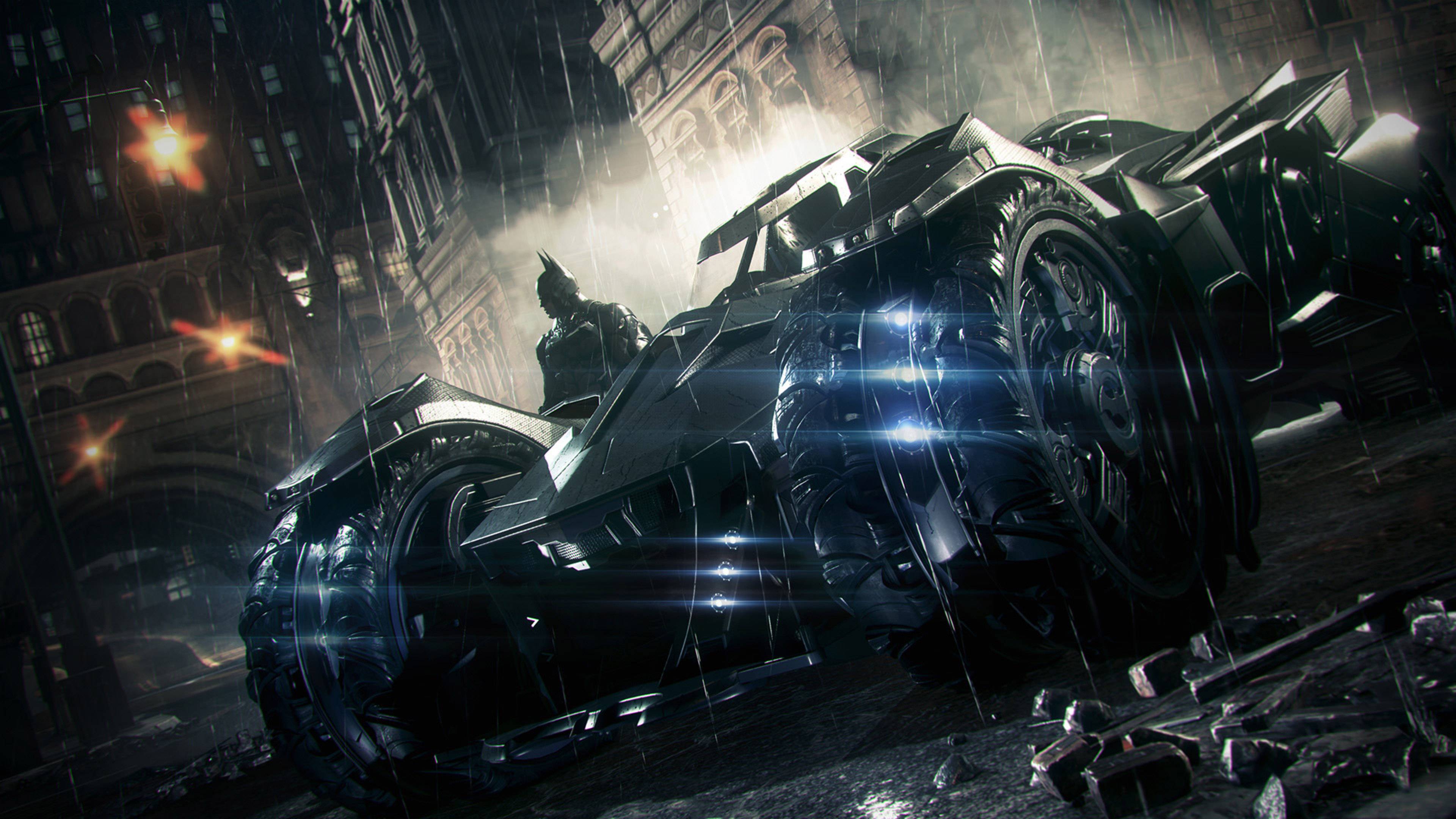 Exclusive 2014 Batmobile Batman Arkham Knight HD Wallpaper