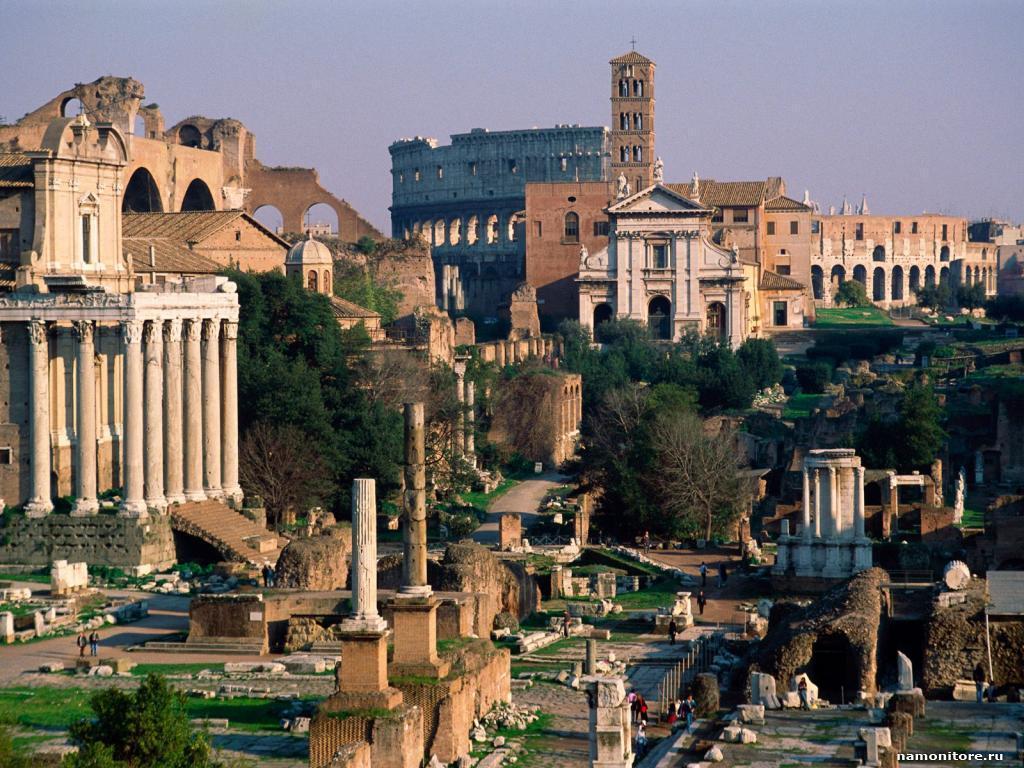 Ruins of ancient Rome, antiquity, cities and countries, Italy