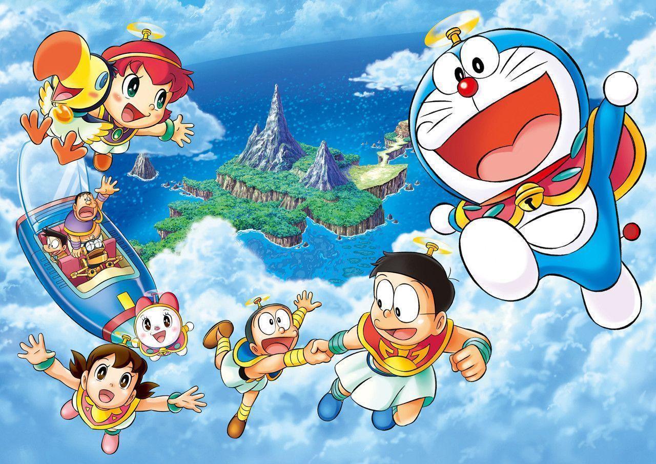 Cute Doraemon Desktop Background, Anime Wallpaper, HD phone