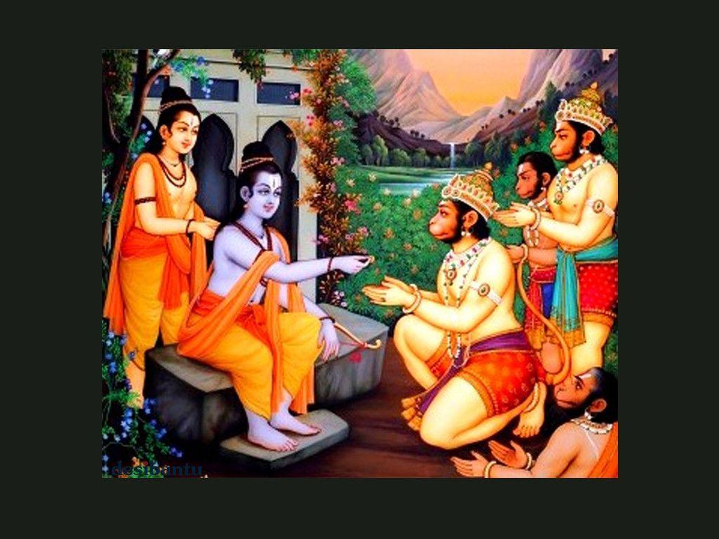 image For > Hanuman Ramayana