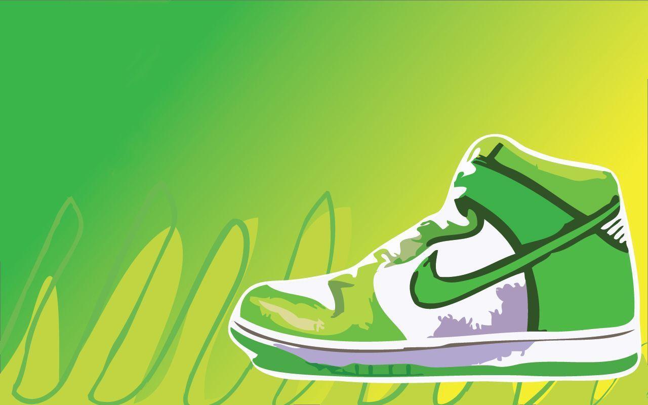 Download Green Shoes Wallpaper 1280x800