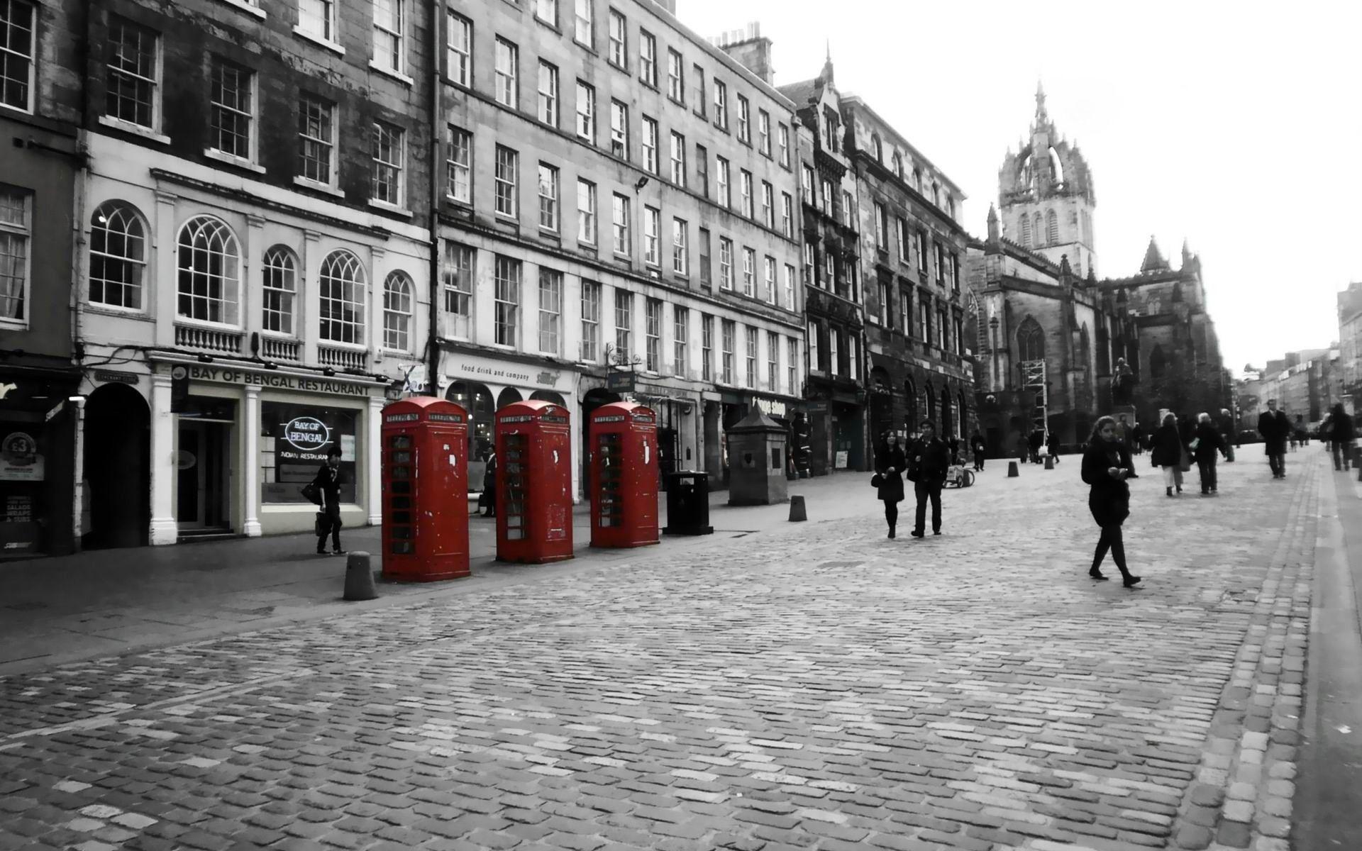 Royal Mile Cities Architectural Wallpaper Wallpaper