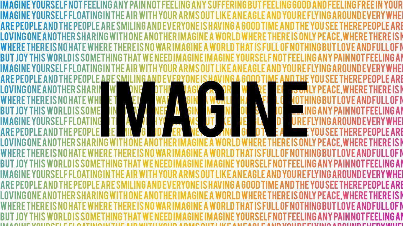 Imagine Peace Wallpaper