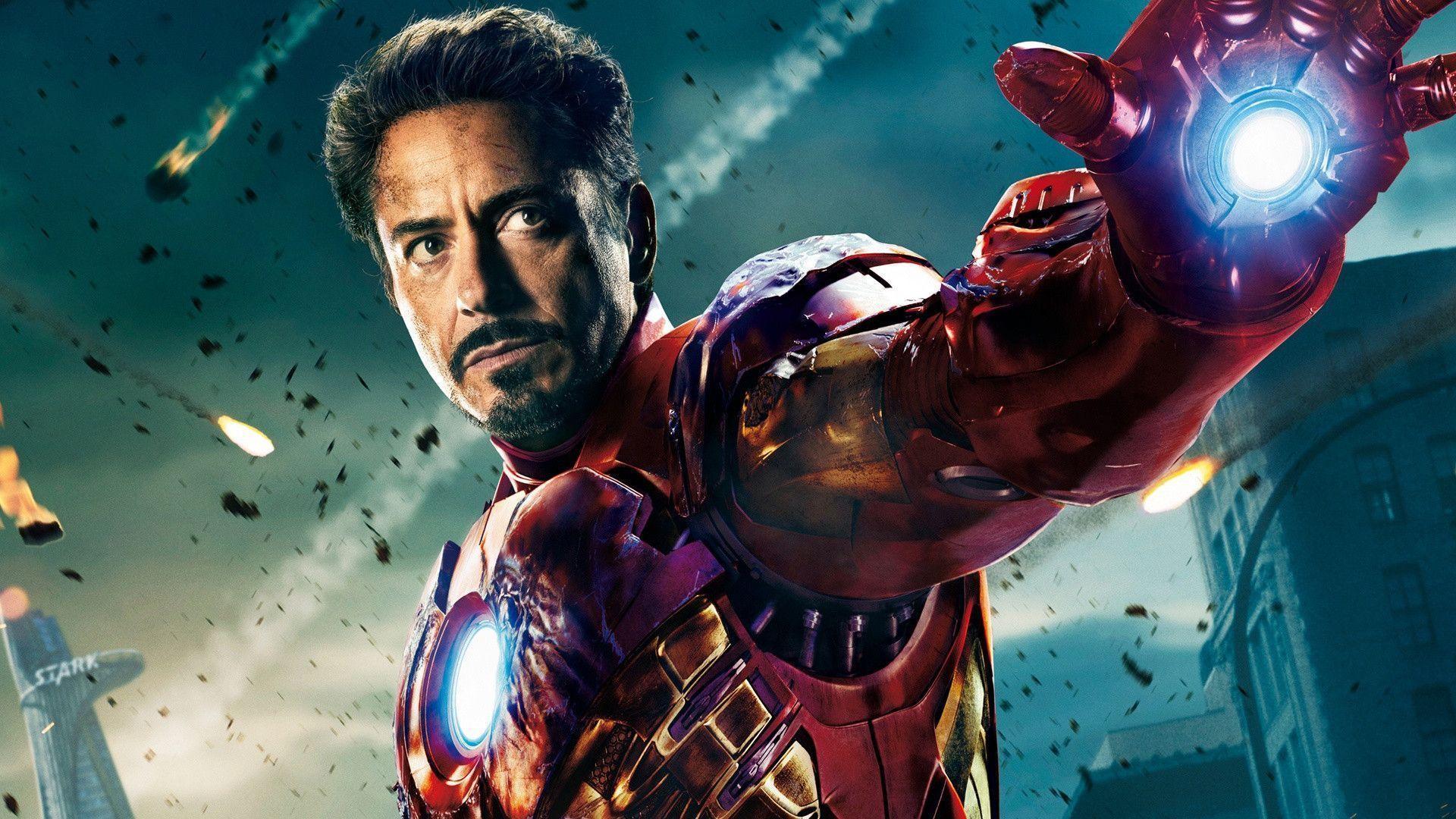 Iron Man in Avengers Movie Wallpaper