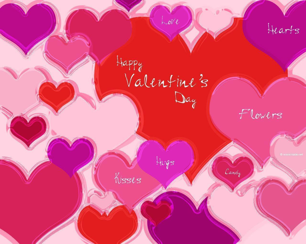 Valentine Hearts Aplenty. Photo and Desktop Wallpaper