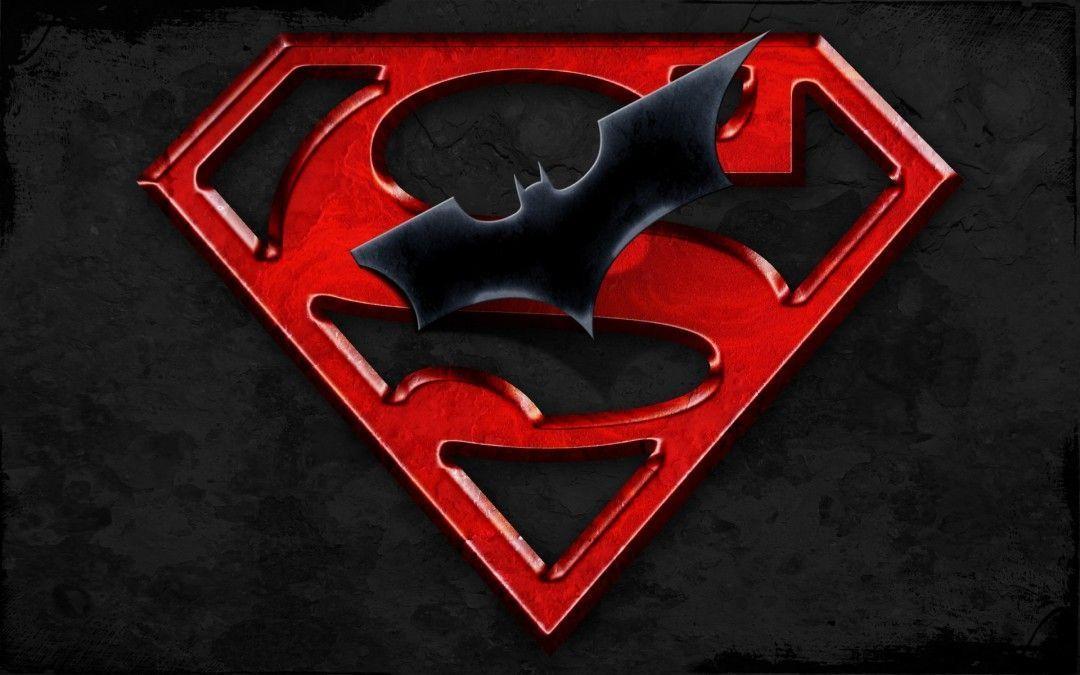Superman Batman Logo HD Wallpaper HD Wallpaper of