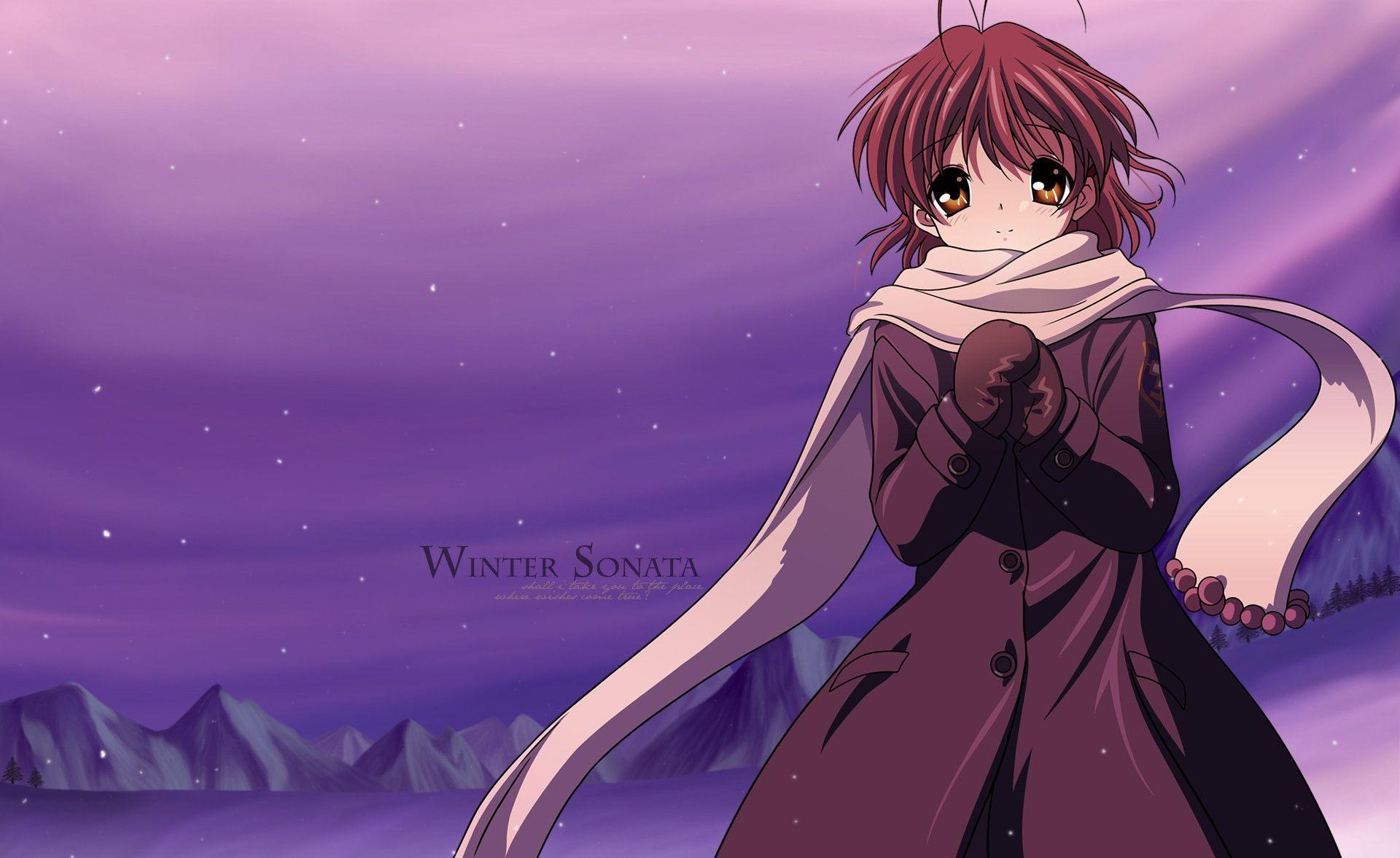 Winter Anime Wallpapers - Wallpaper Cave
