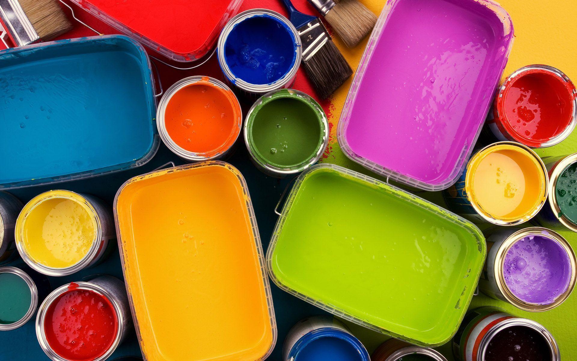 Colorful Paint Wallpaper and Background