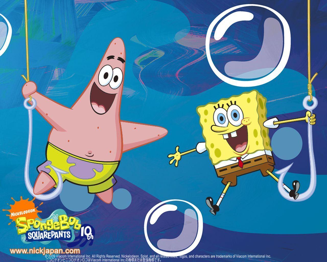 Spongebob Squarepants Hooks Wallpaper Free For Windows. Cartoons