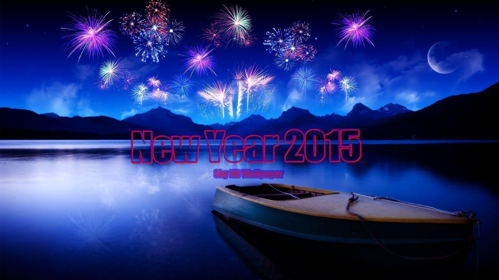 Happy New Year Wallpaper 2015. Sky HD Wallpaper