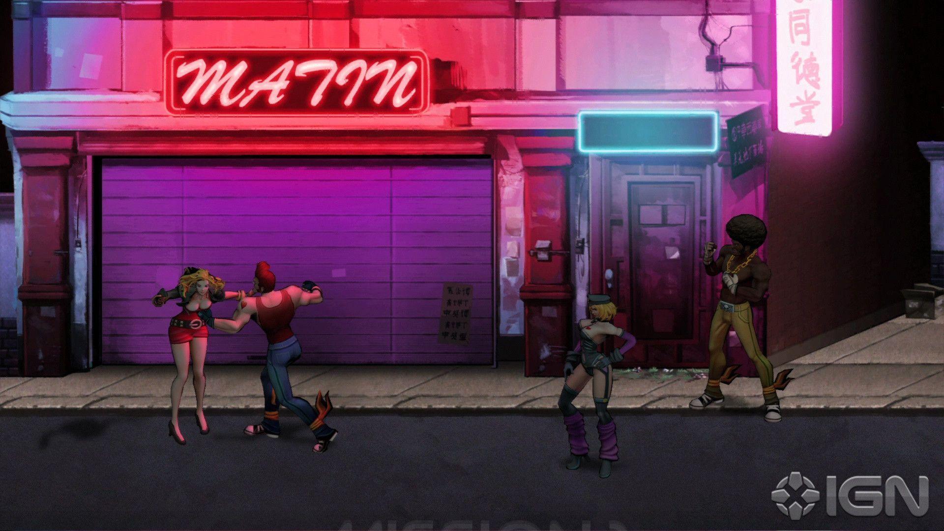 Games Movies Music Anime: Double Dragon Neon Debut Trailer