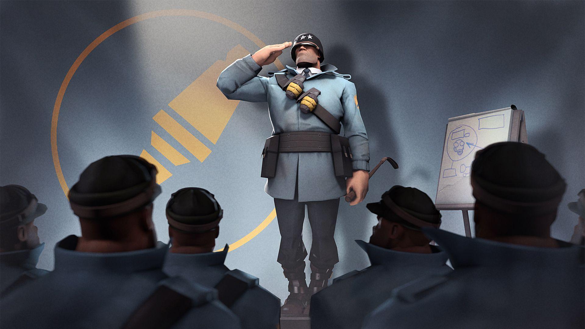 Pix For > Tf2 Wallpaper Soldier
