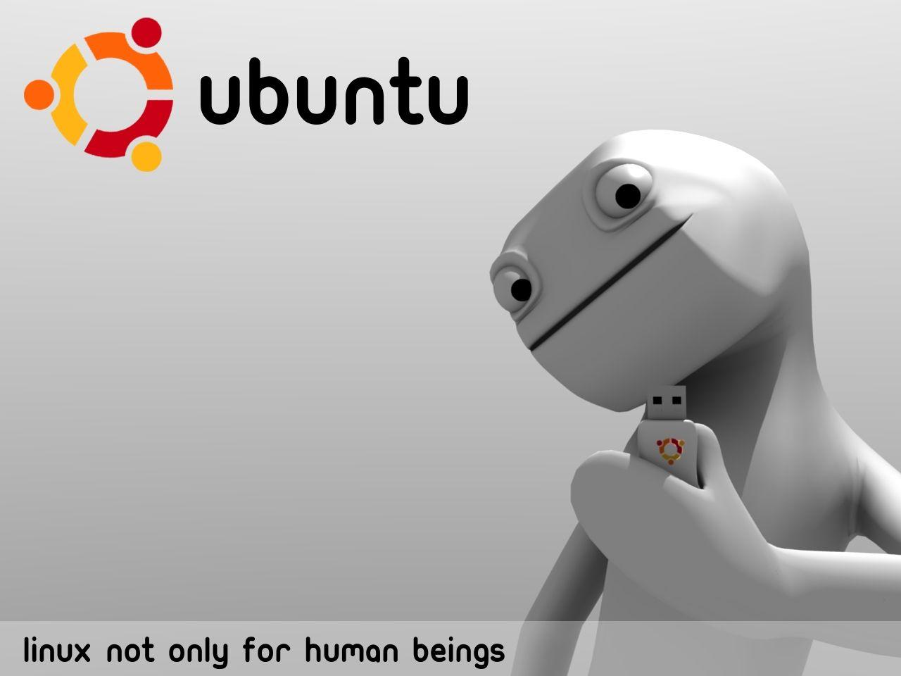 Ubuntu Background: Linux not only for human beings