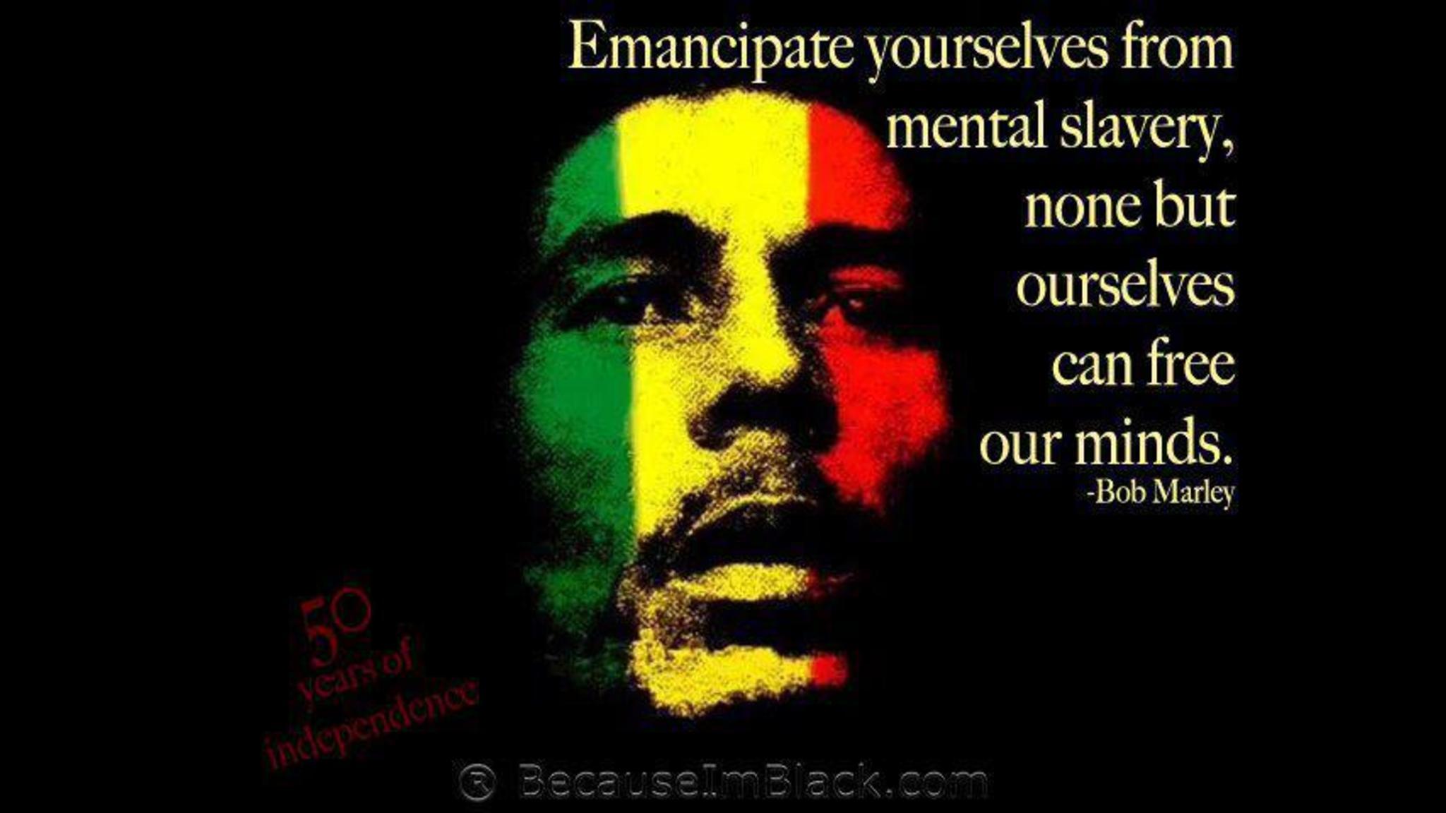 Bob Marley Quotes Wallpaper HD Free