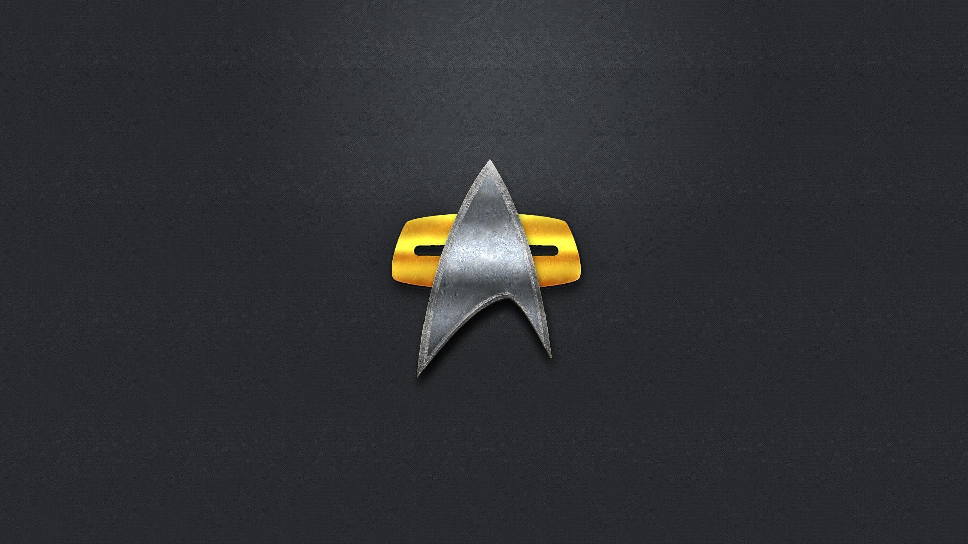 Star Trek 2370&;s Com badge Wallpaper