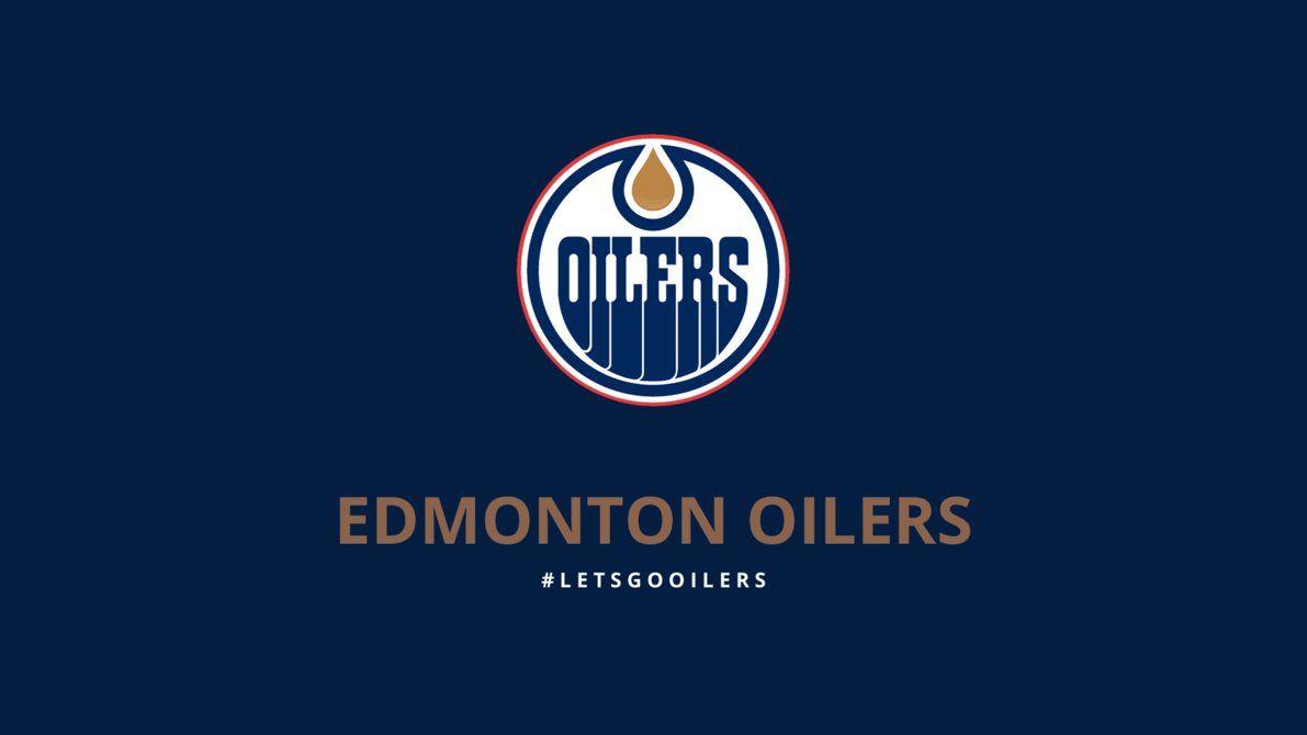 Minimalist Edmonton Oilers wallpaper