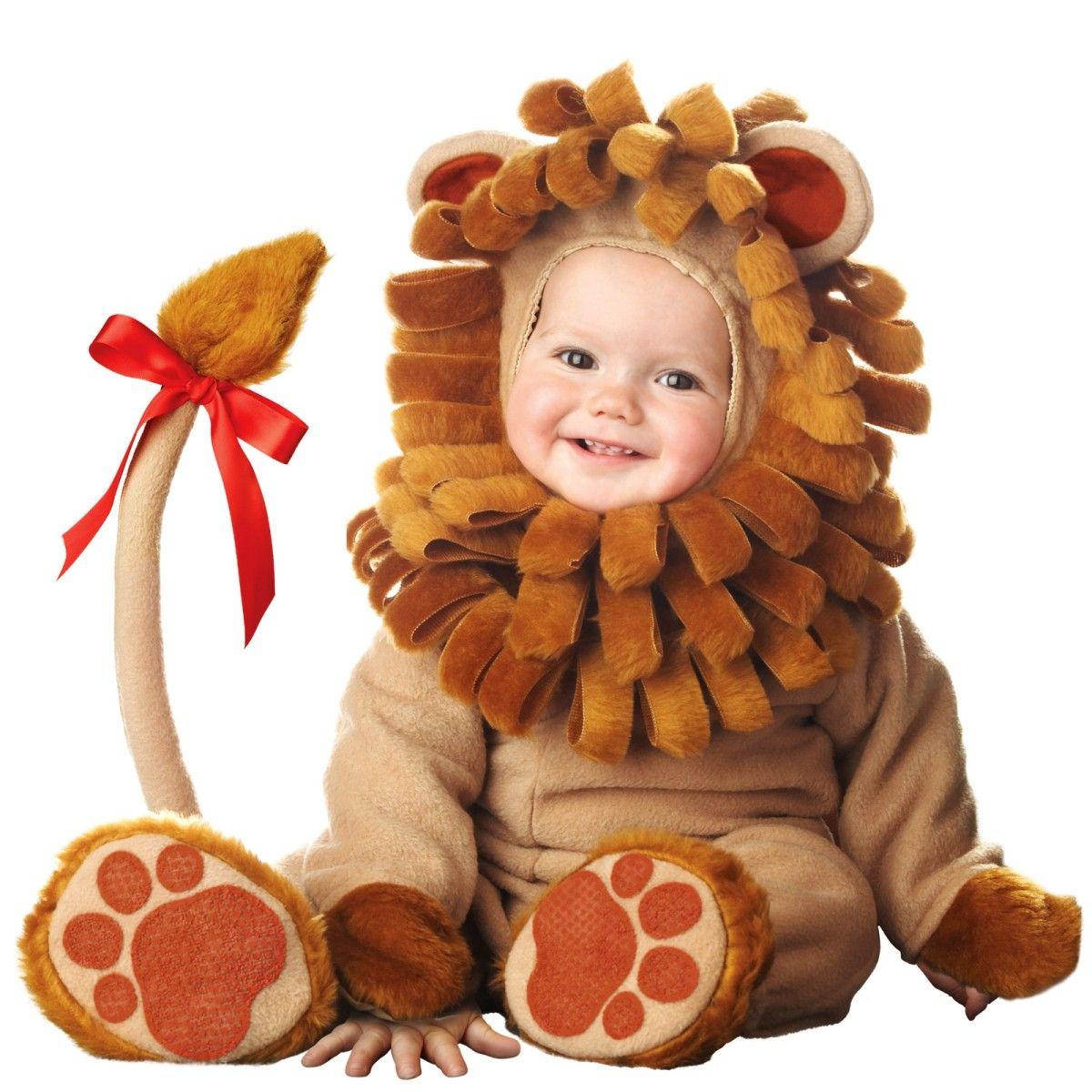 Baby Using Lion Costume Picture. Free HD 3D Desktop Wallpaper