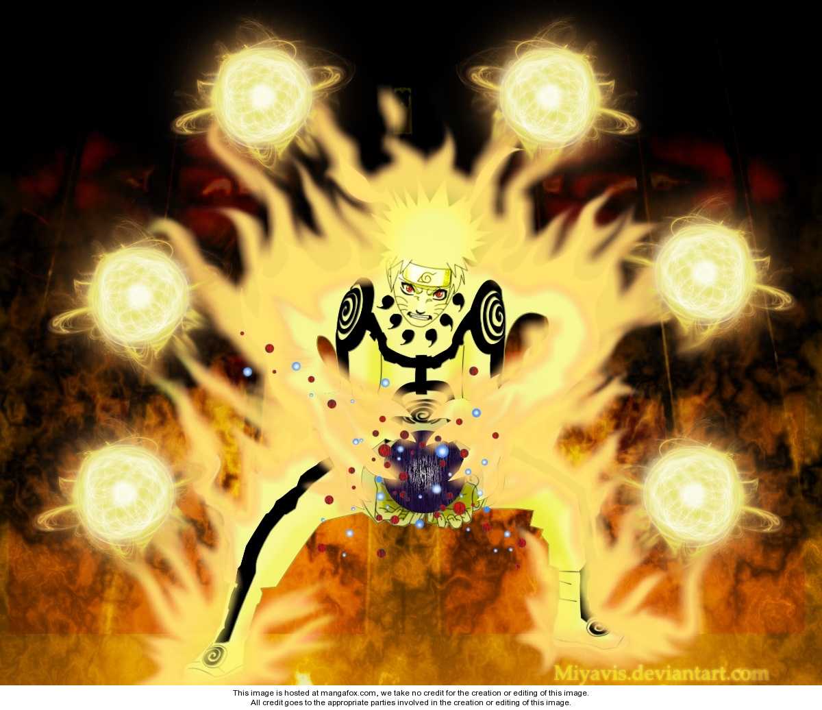 naruto 9 tails mode