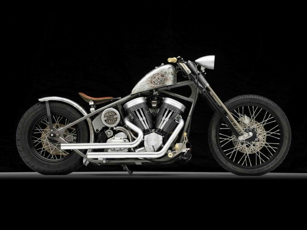 Pix For > Harley Bobber Wallpaper