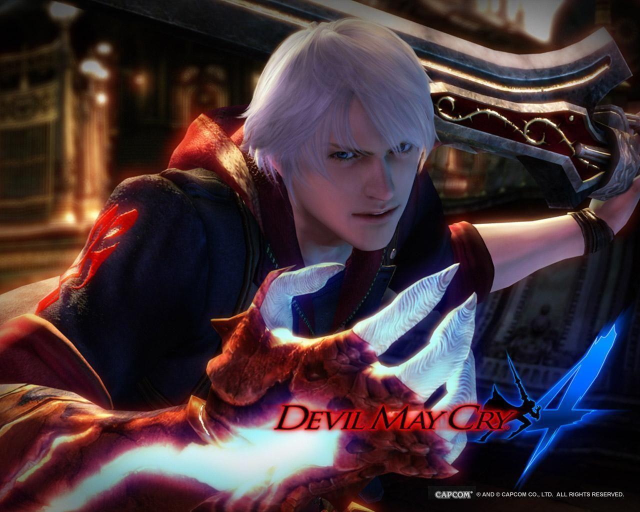 Latest Screens, Devil May Cry 4 Wallpaper