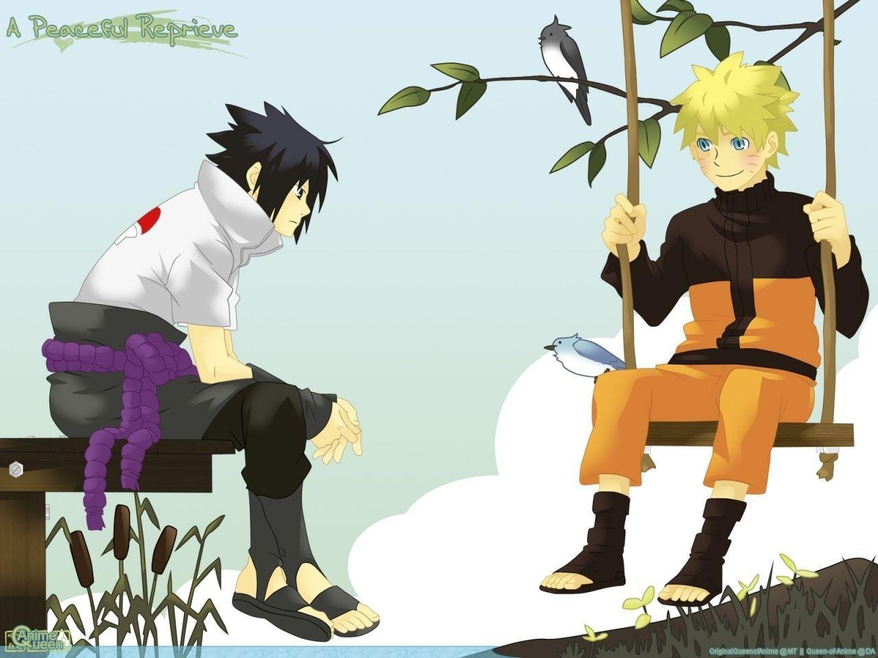 Naruto & Sasuke Shippuuden Wallpaper