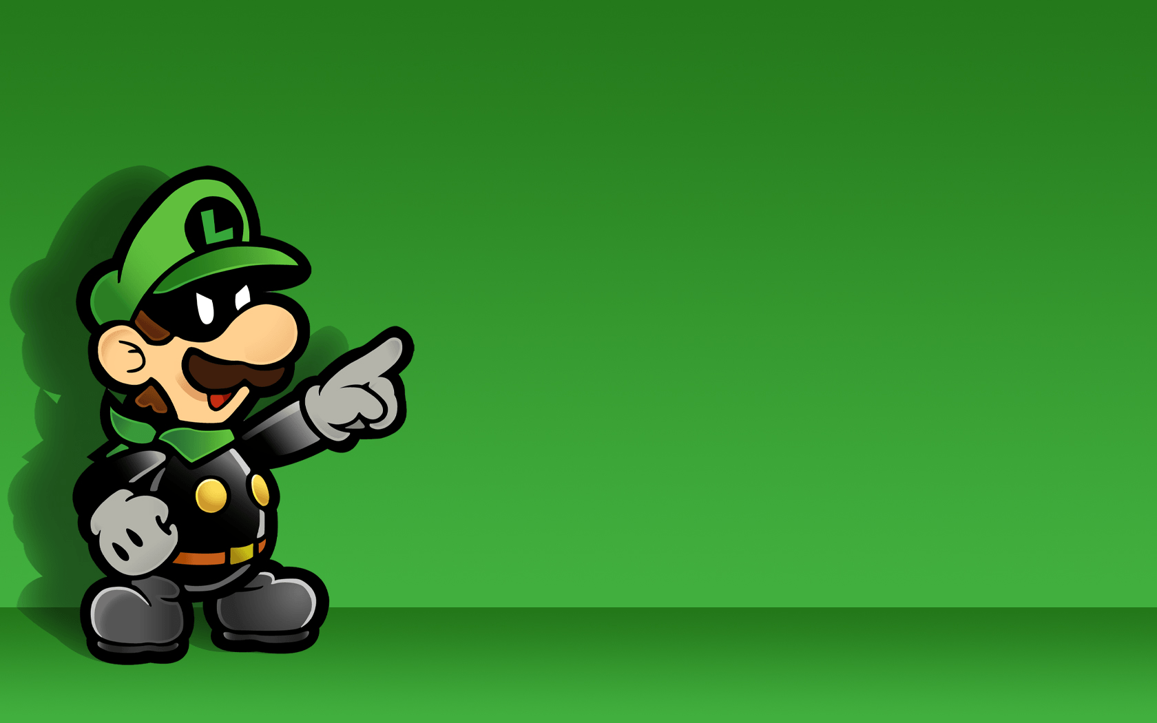 Luigi Wallpaper background Games