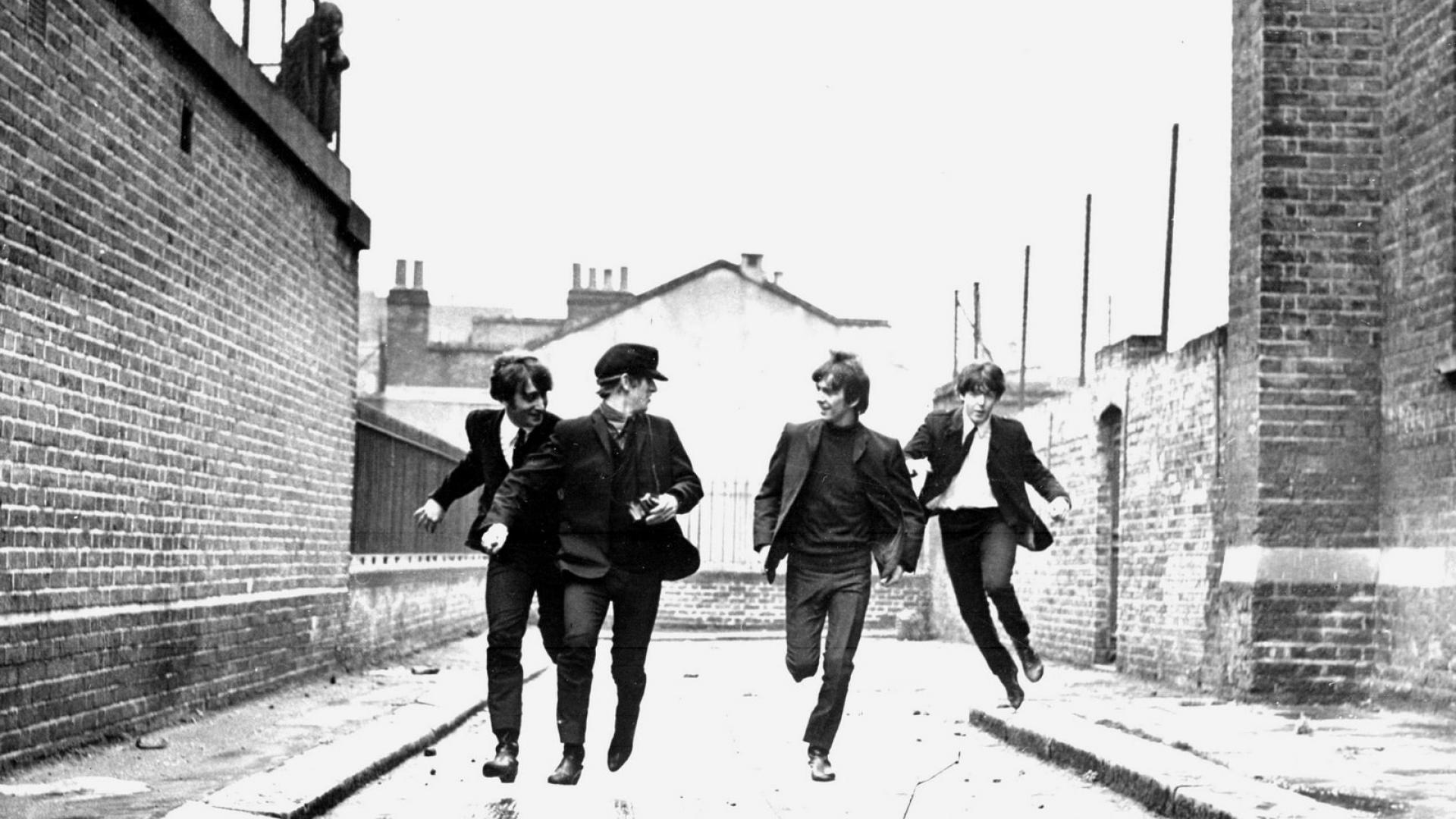 Beatles High Definition Wallpaper: Beatles Running Music Bands HD