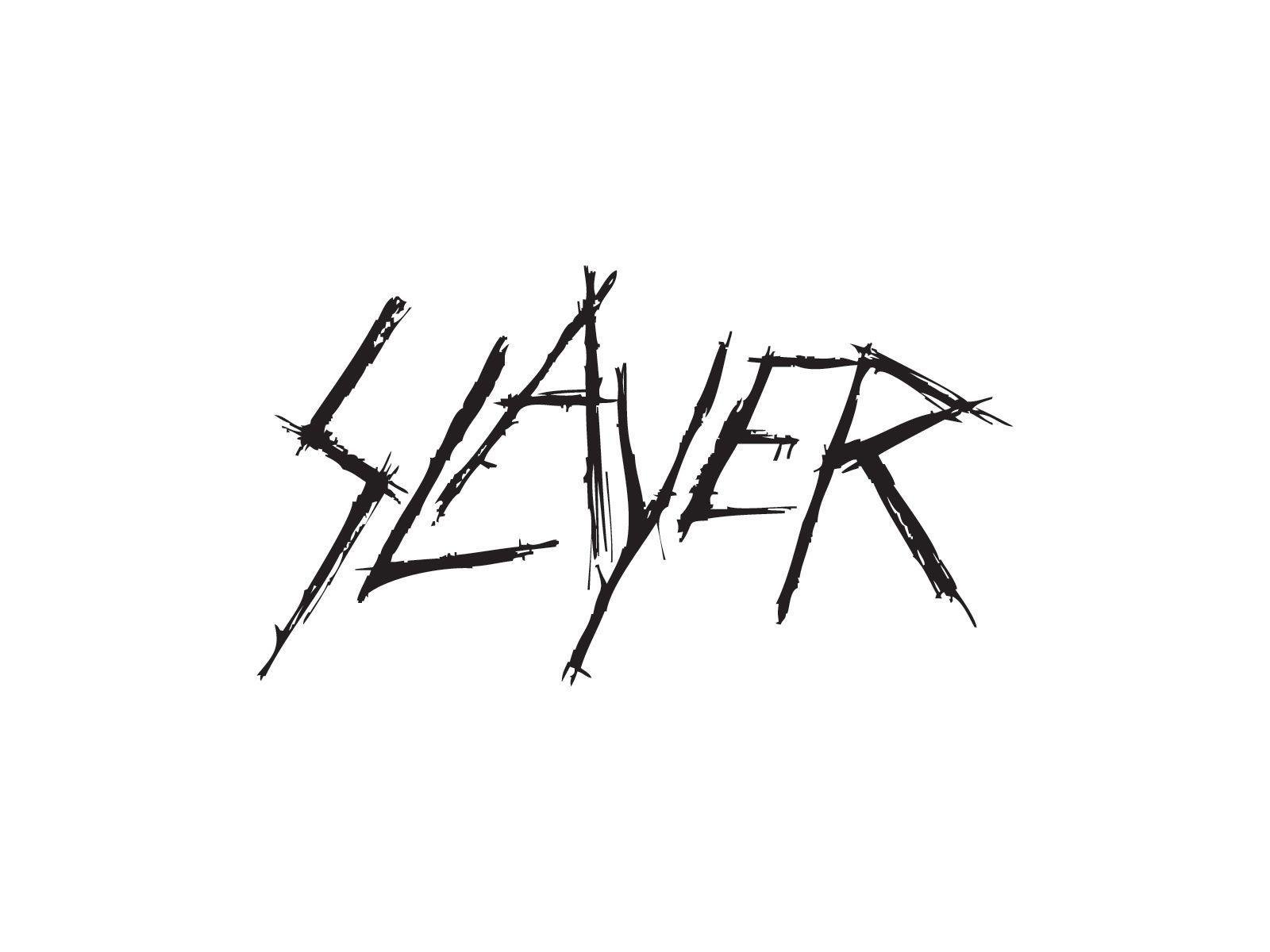 Download Slayer Logo Band Logos Rock Metal Bands Punk Wallpaper