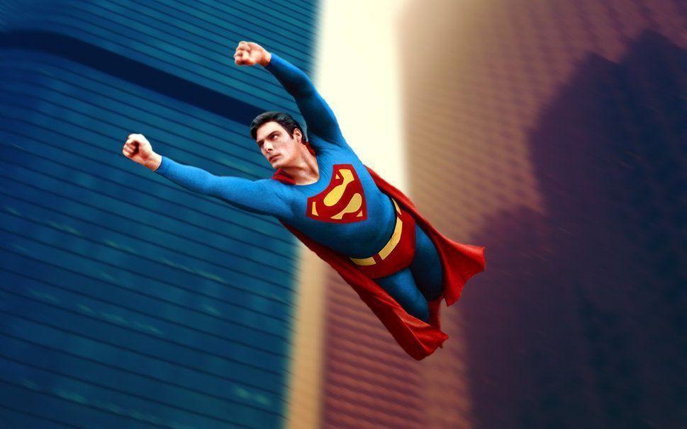 christopher reeve como superman wallpaper