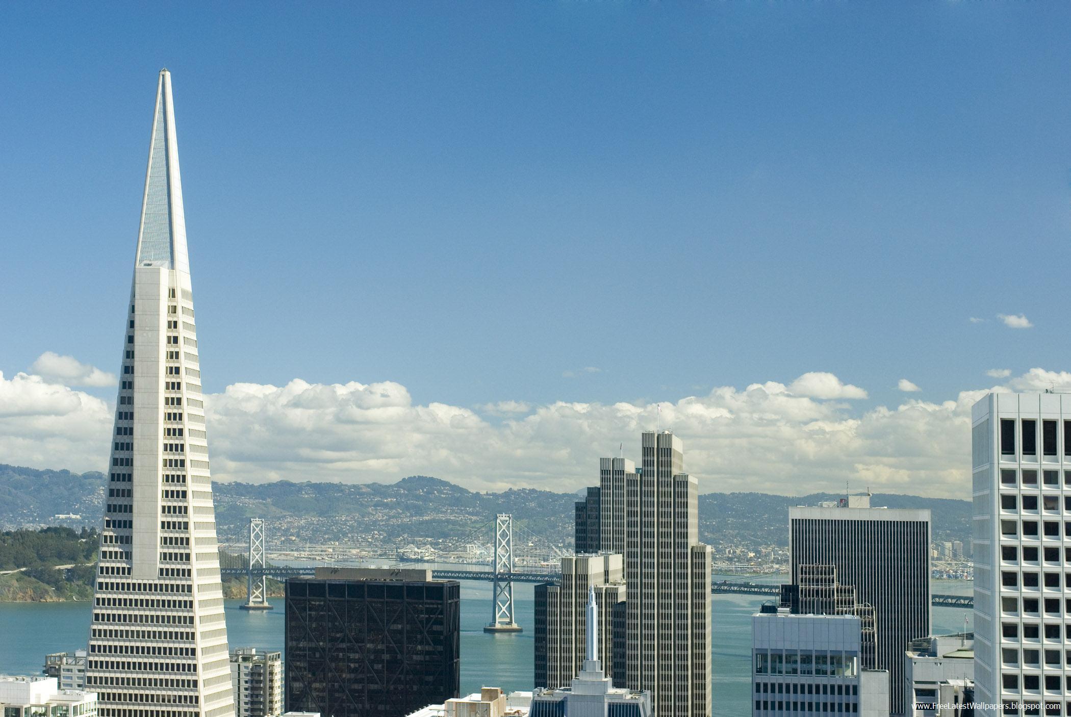San Francisco City Skyline wallpaper