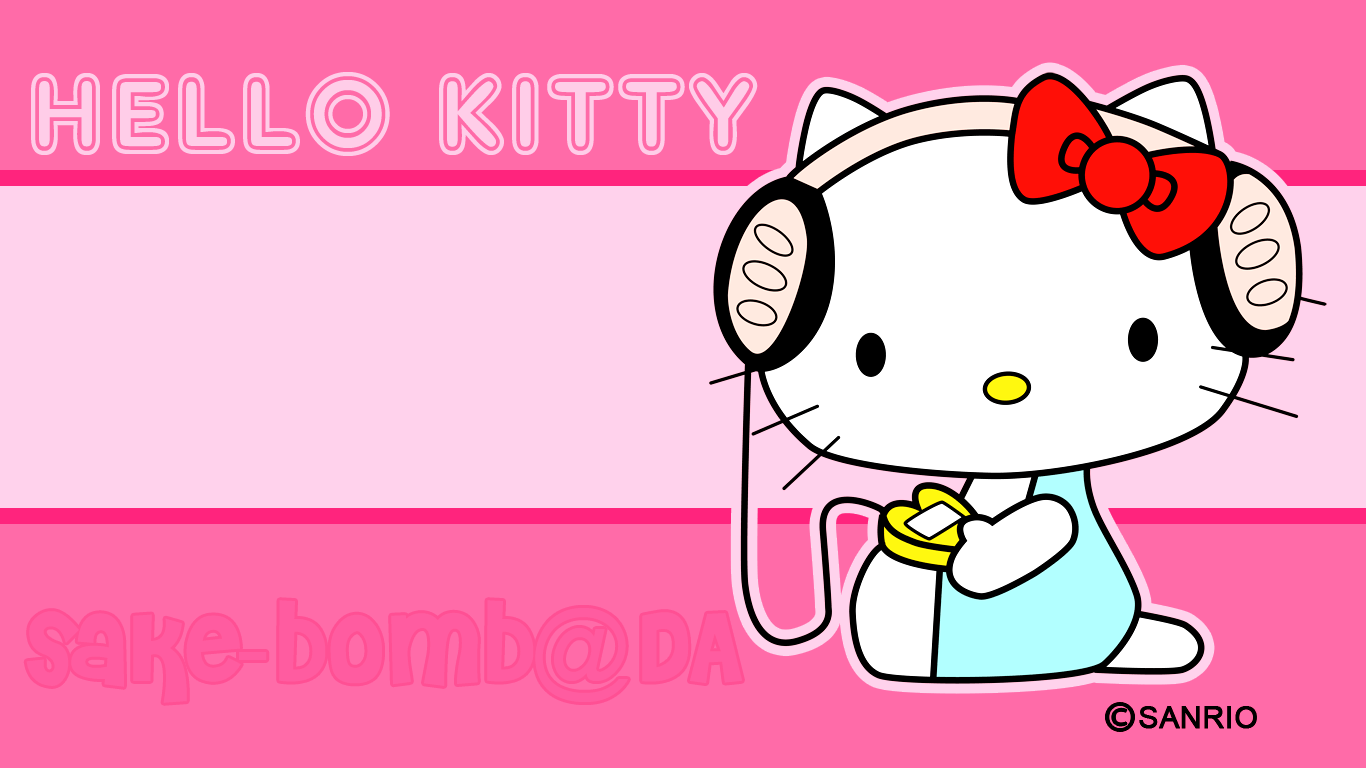 Wallpaper For > Wallpaper Hello Kitty Pink Cute