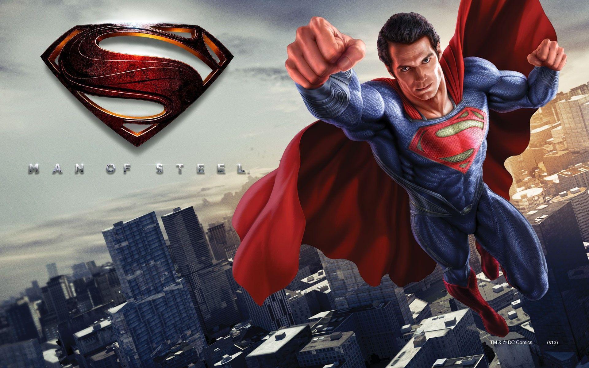 Man Of Steel Superman Movie Hero HD wallpaper #