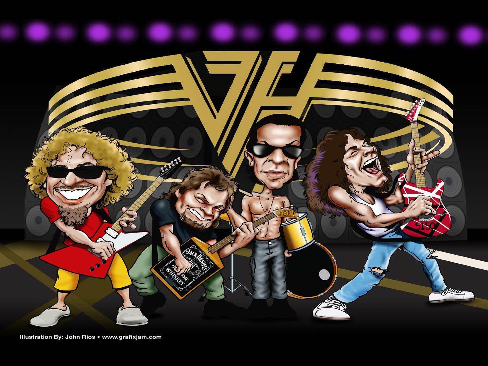 Van Halen Background Wallpaper