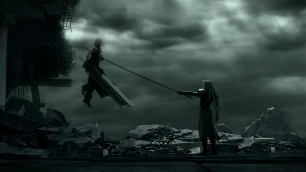 Cloud vs Sephiroth Fantasy VII Image