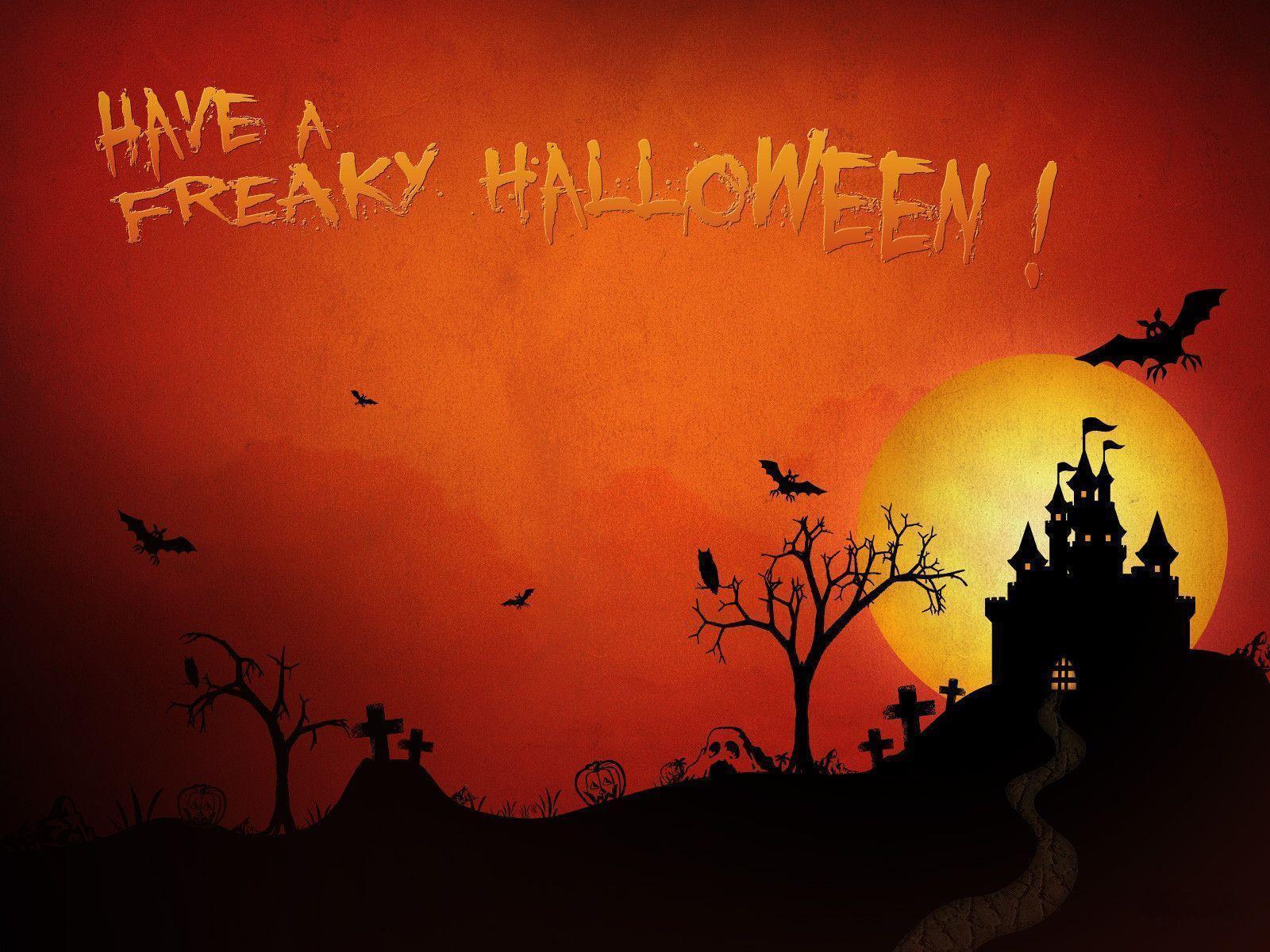 Pix For > Free Halloween Desktop Background