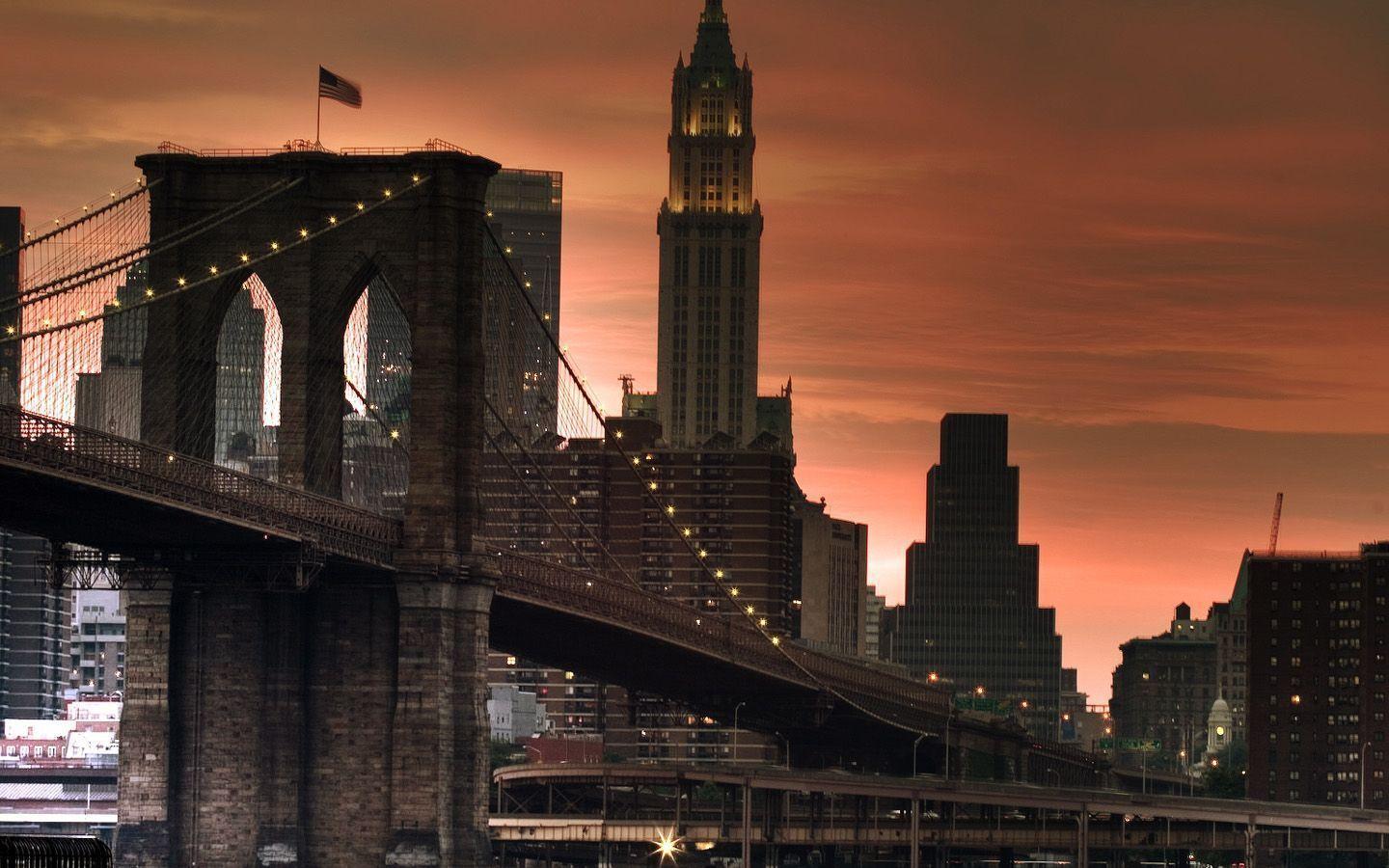 Brooklyn Bridge New York 1440x900 wallpaper
