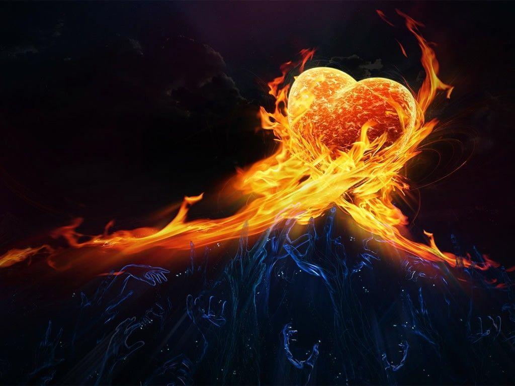 Fire Full HD Wallpaper for Android. wollpopor