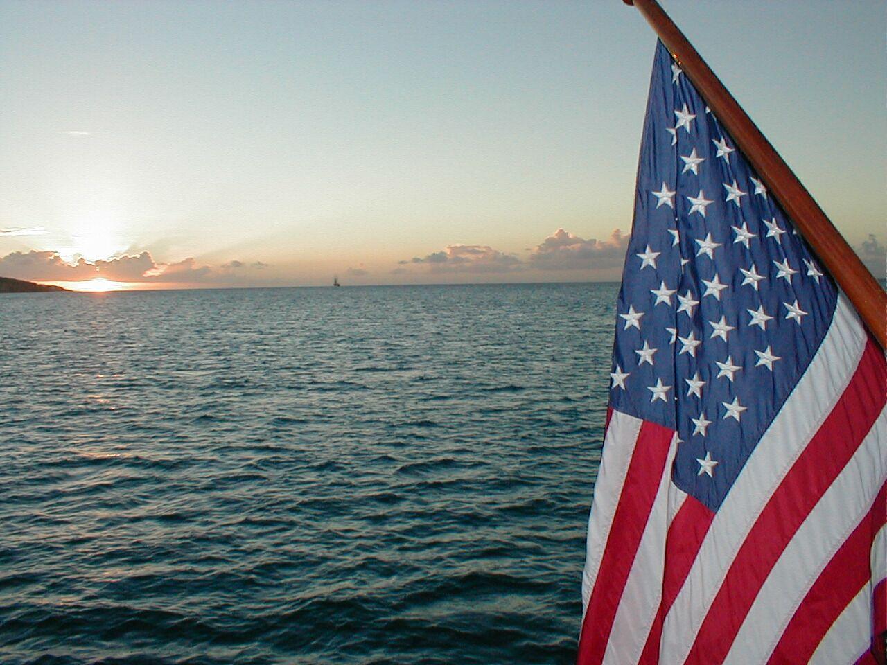 An American flag free desktop background wallpaper image
